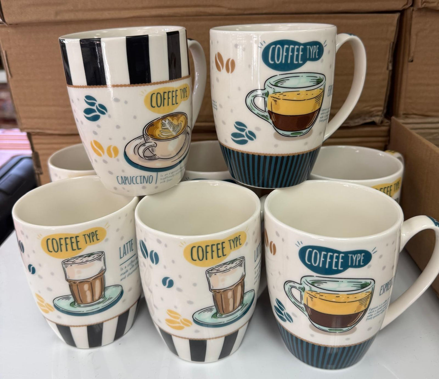 Coffee Cup each